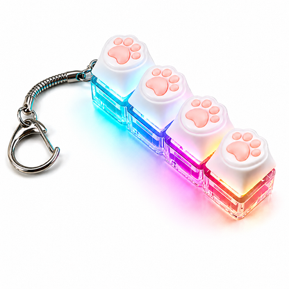Llavero de Teclado Sensorial Antiestrés